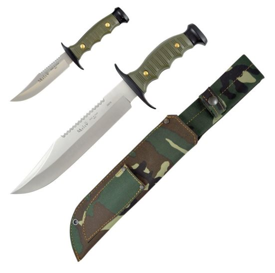 MM-7222-P, 2 Knives OD & Black