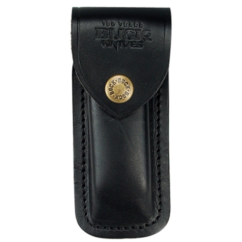 Leather Sheath Black for Folding Hunter