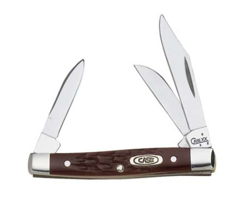 Sm Stockman Brown Synthetic Work Knife