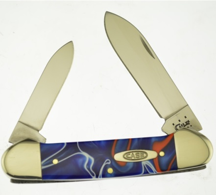 Patriotic Canoe Pocket Knife