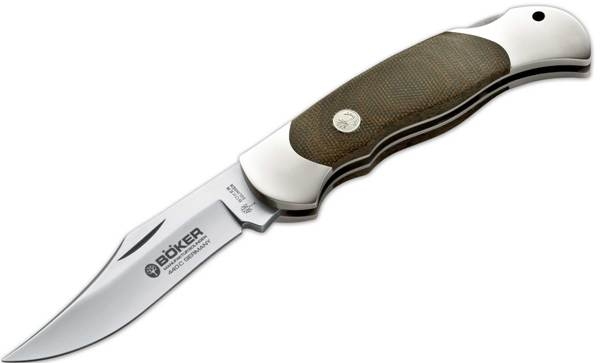 Optima Canvas Micarta Folding Knife