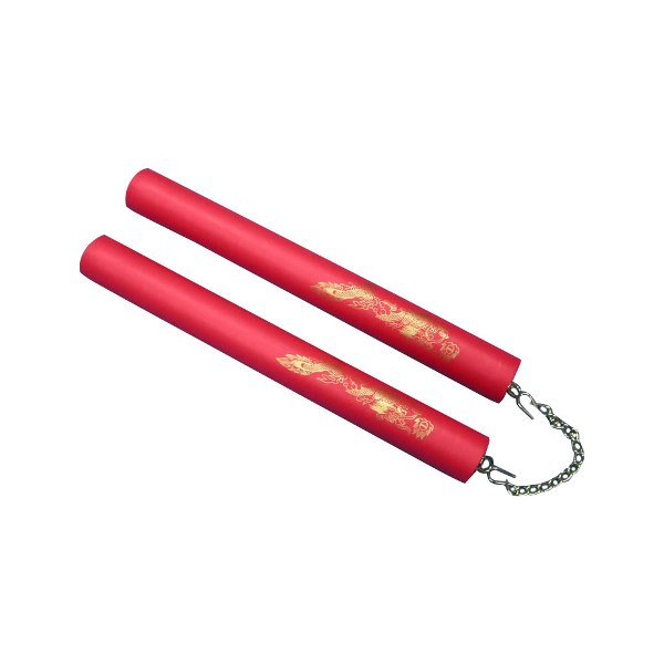 Nunchaku-Foam Trainer Chain W-BB-Red