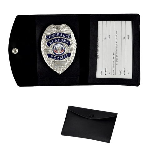 Badge ID Case Only- Black