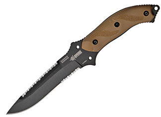 Nightedge Serrated Edge - Coyote Tan