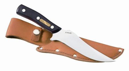 Deerslayer 10 1-2" w- Leather Sheath