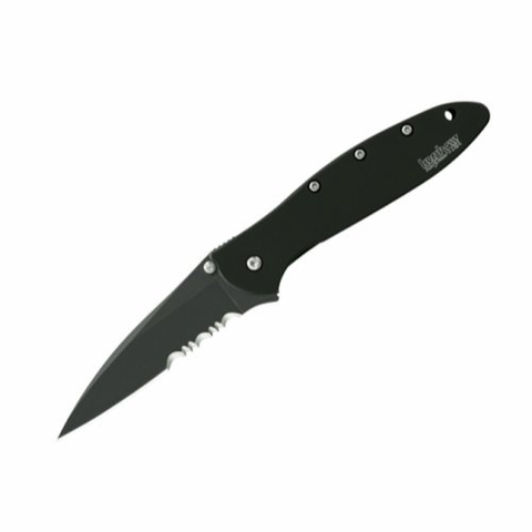 Leek - Black Blade Serrated Edge