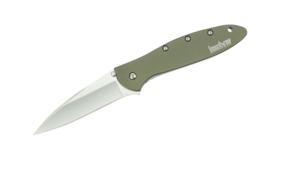 Leek Folder, Olive Drab Handle