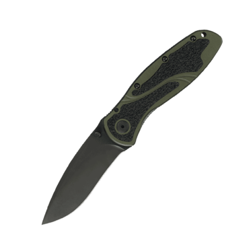 Blur Olive Drab Black Blade Folder