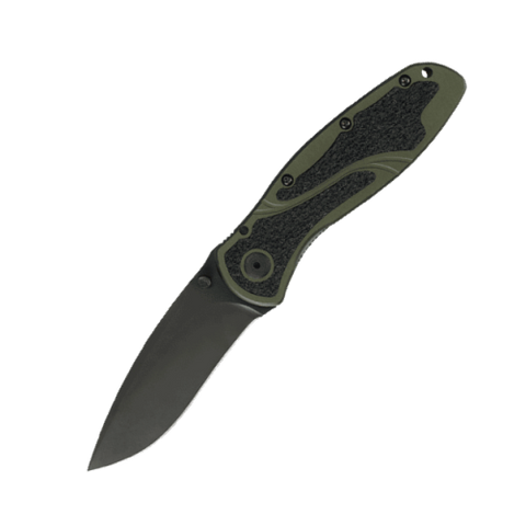 Blur Olive Drab Black Blade Folder