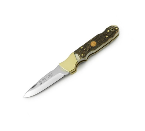 Puma 2+2 Ergon II, Stag Folding Knife