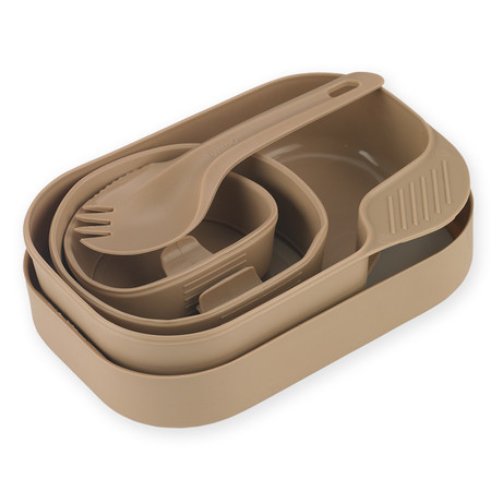 Wildo Camp-A Box w- Spork Tan