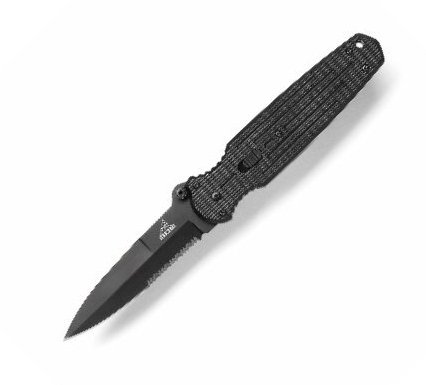 Covert FAST - Black, Serrated - Box