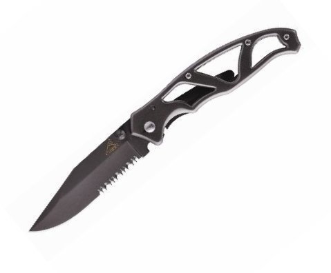 Paraframe I - Ti-Grey, Serrated - Box