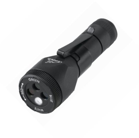 Recon Flashlight - White - Red - Blue -