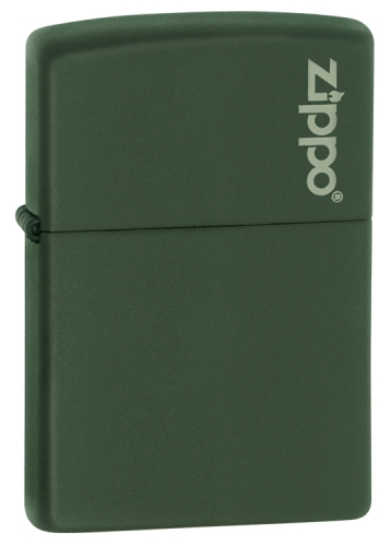 Green Matte w- Zippo Logo