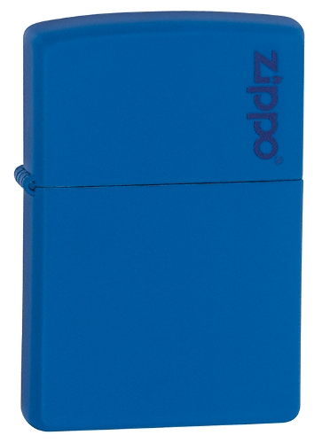 Royal Blue Matte w- Zippo Logo