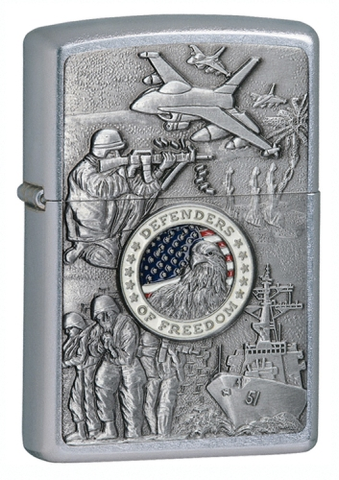 Joined Forces Emblem Zippo