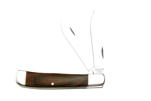 4 1-8" Rosewood 2 Blade Trapper