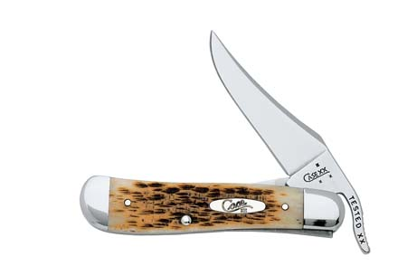 Russlock Amber Bone Pocket Knife