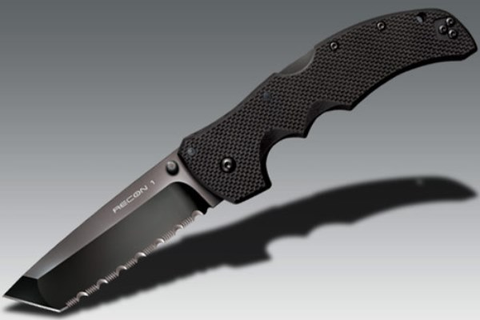 Recon 1 Tanto Point Serrated Edge