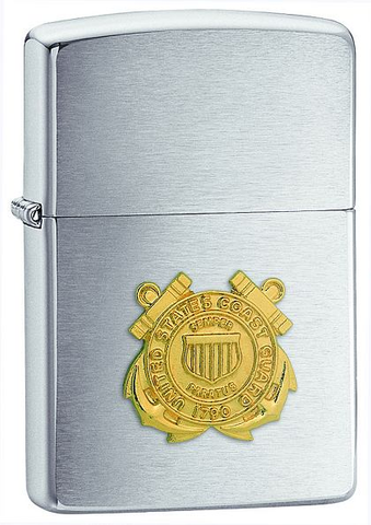 U.S. Coast Guard Emblem Zippo Lighter