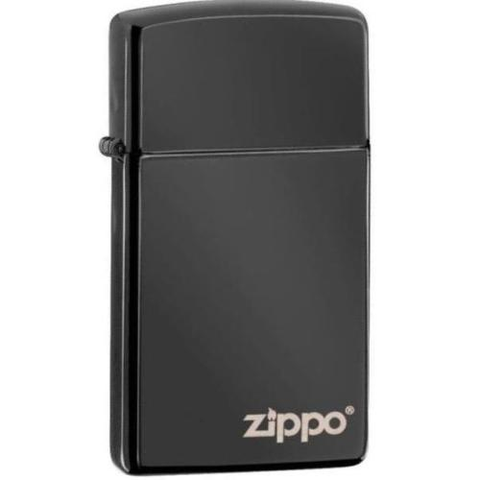 Sim Ebony w-Zippo Logo Lighter