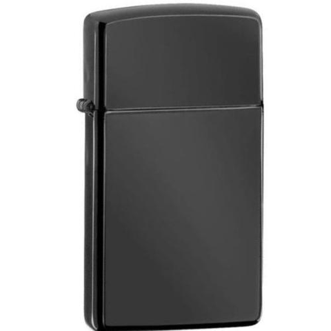 Slim Ebony Zippo Lighter