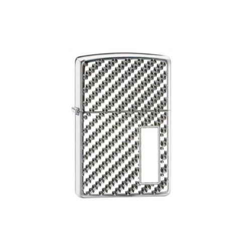 Engine Turn Pebble Zippo Lighter