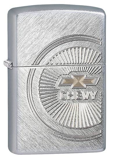 Chevy, Herringbone Sweep Zippo