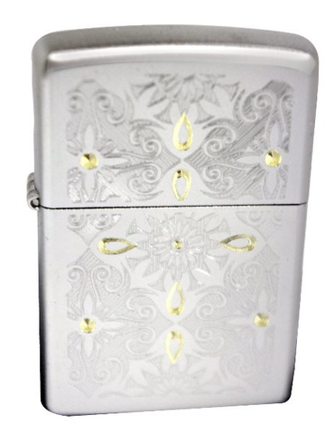 Classical Curve, Satin Chrome Zippo