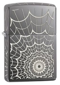 Web All Over Zippo Lighter