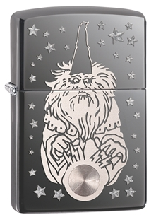 Fantasy Black Ice Zippo Lighter