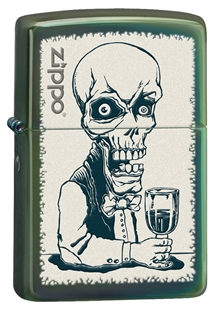 Skull Chameleon Zippo Lighter