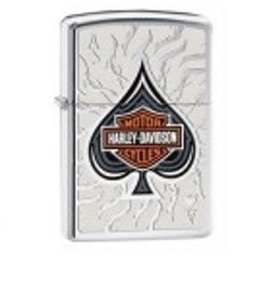 H-D High Polish Chrome Zippo Lighter