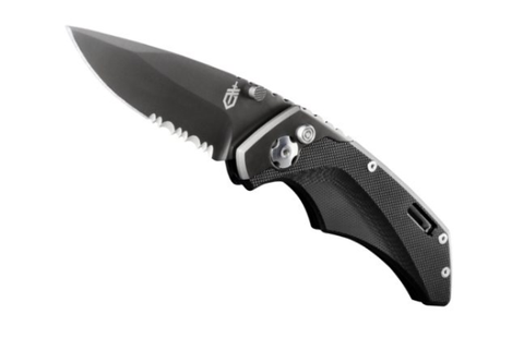 Contrast Assisted Opening Serrated Knife