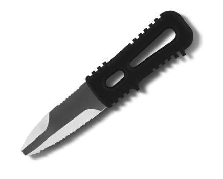 River Shorty Fixed Blade Knife-Black