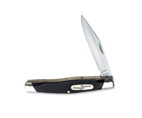 Solitaire Stockman Single Blade Black