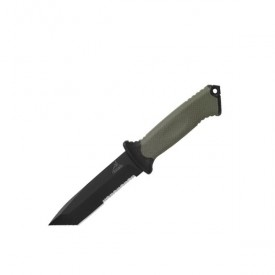 Prodigy Tanto Serrated Edge Fixed Blade