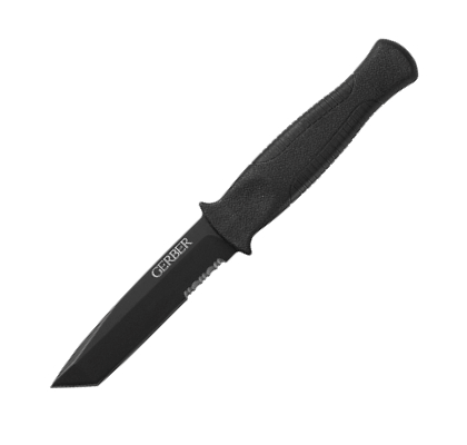 Guardian Back-Up, Tanto, Serrated - Clam