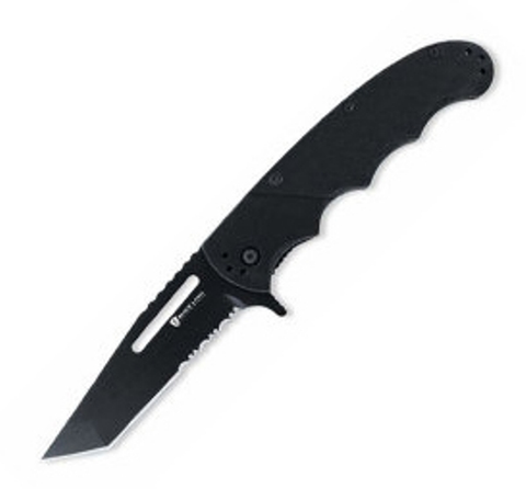 Hell Fire Black Tactical Folding Knife