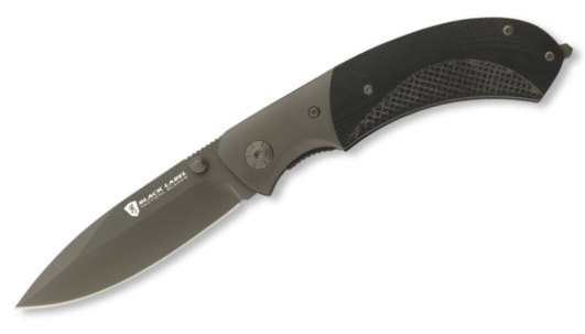 Checkmate Black Folding Knife