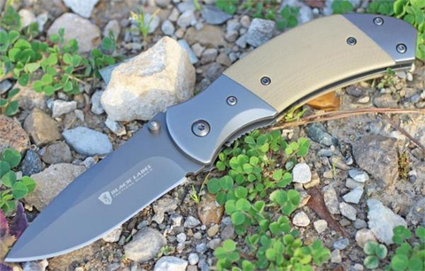 Side Effects, Coyote Tan Folding Knife