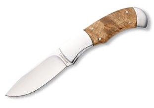 Pursuit Burlwood Fixed Blade Knife