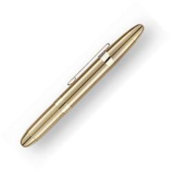 Laquered Brass Bullet Pen W- Clip