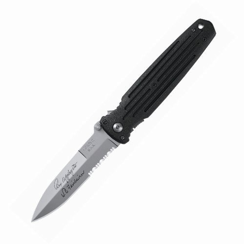 Applegate Combat Folder Dbl Edge Serr