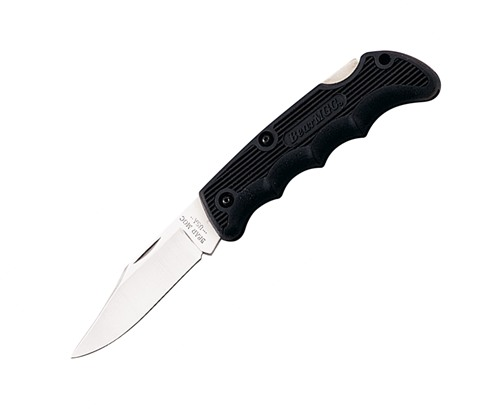 Cushioned Grip Lockback w- Sheath