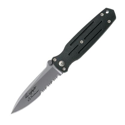 Mini Covert Serrated Folder