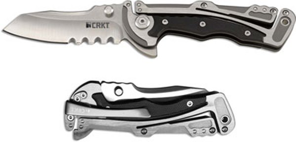 Klecker Graphite Combo Folding Knife