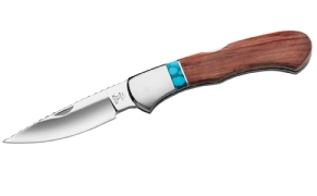 Bucklock, Turquoise-Red Cedar Handle