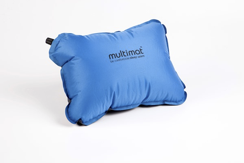 Multimat-Camper Pillow, Blue-Charcoal